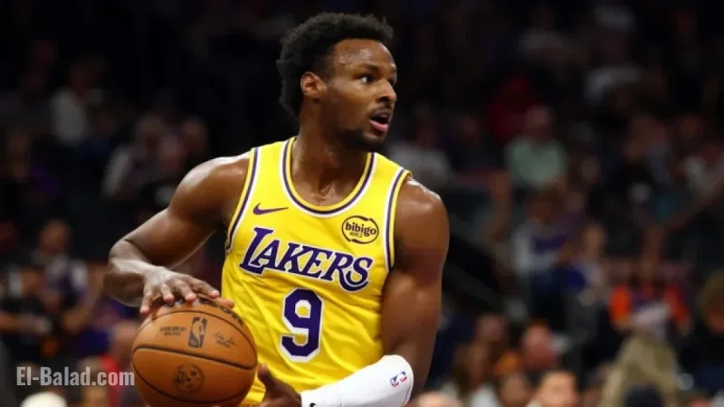 Bronny James Sidelined by Injury, Misses Lakers’ Preseason Finale