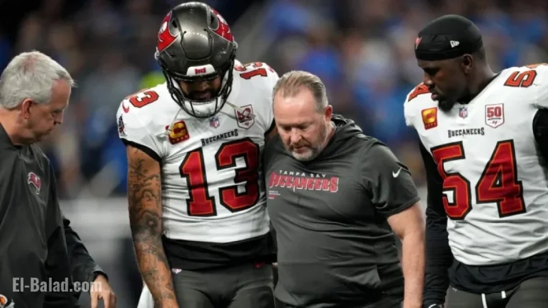 Bucs’ Mike Evans Suffers Clavicle Fracture on Monday Night
