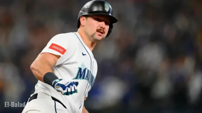 Cal Raleigh’s Girlfriend Hannah Dazzles in Mariners WAGs Game 5 Ensemble