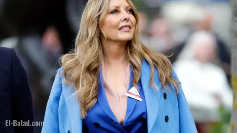 Carol Vorderman’s Vibrant Cobalt Blue Suit Reinvigorates Business Fashion