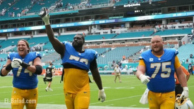 Chargers’ Makeshift Offensive Line Faces Tough Challenge Against Colts