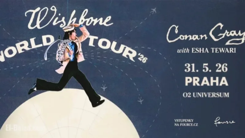 Conan Gray Captivates Prague with Extraordinary Album “Wishbone”