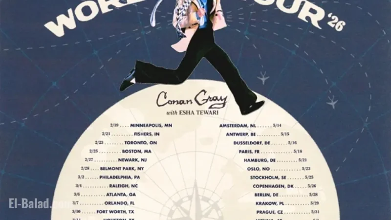 Conan Gray Unveils ‘Wishbone World Tour’ Arena Schedule