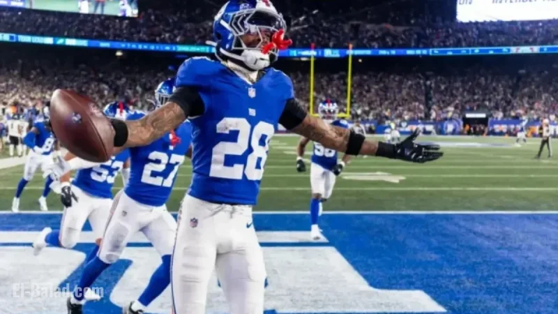 Cor’Dale Flott Shines in Giants’ Secondary with Impressive Fourth-Year Leap