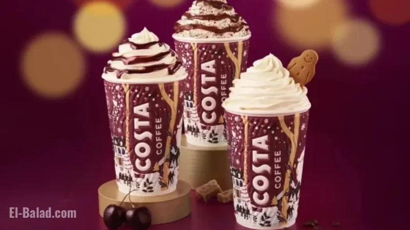Costa Coffee Unveils Christmas Menu on October 24, 2025