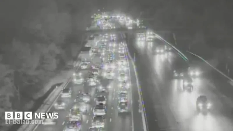 Crash Near Manchester Airport Causes M56 Delays