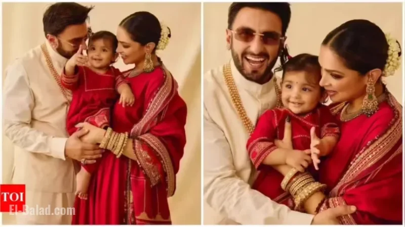 Deepika Padukone and Ranveer Singh Reveal Daughter Dua on Diwali to Fans