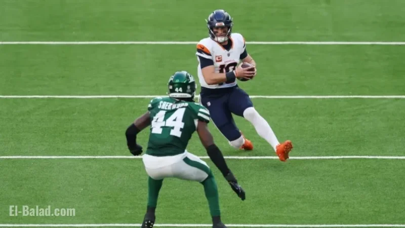 Denver Broncos Fans Celebrate Bo Nix’s Impactful Play Against Jets Defender