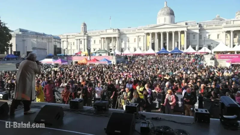 Diwali Festivities Illuminate Trafalgar Square, Mayor Sadiq Khan Shares Highlights