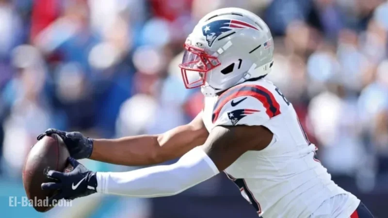 Drake Maye Connects with Kayshon Boutte for Stunning Patriots Touchdown vs. Titans