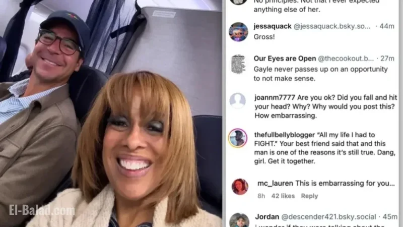 Gayle King’s Selfie with Jesse Watters Sparks Liberal Reactions