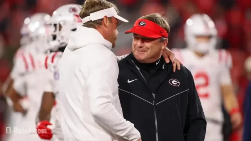 Georgia Coach Kirby Smart Responds to Lane Kiffin’s Weight Comment