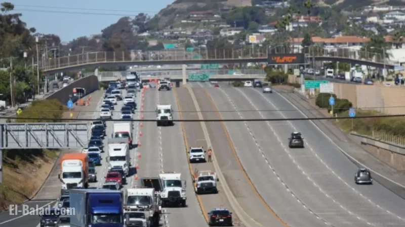 Interstate 5 Reopens Amid Heavy Traffic at Camp Pendleton