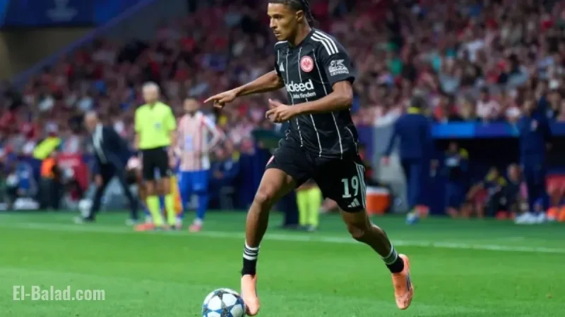 Jean-Matteo Bahoya Discusses Role at Eintracht Frankfurt Amid Premier League Interest