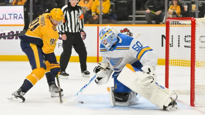 Jordan Binnington Links Stir Florida Panthers Goalie Debate