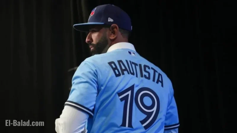 Jose Bautista Throws First Pitch at ALCS Game 6