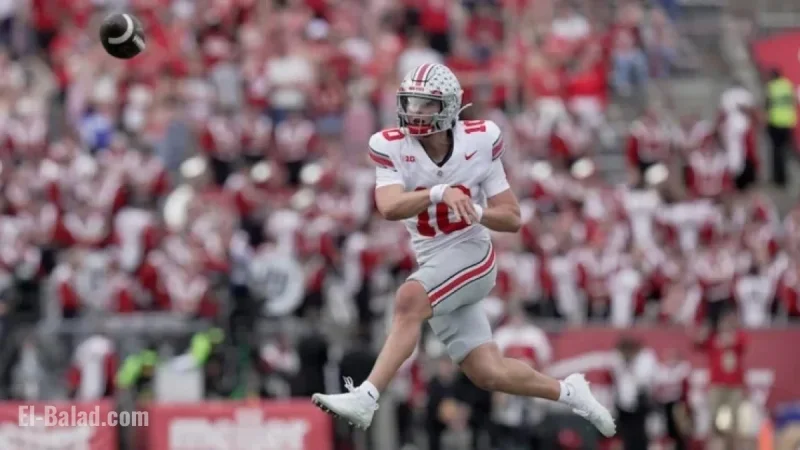 Julian Sayin Dominates Wisconsin with 393 Yards, Four Touchdowns in Heisman Race