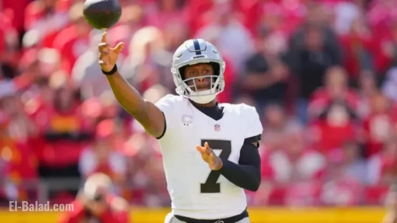 Kenny Pickett Replaces Geno Smith for Raiders in Week 7 against Chiefs