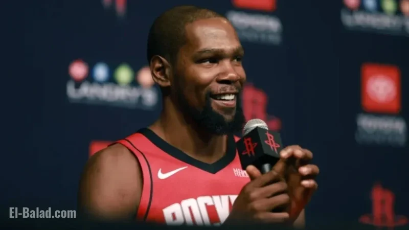 Kevin Durant Inks $90M Rockets Deal, Breaks $598M NBA Earnings Record