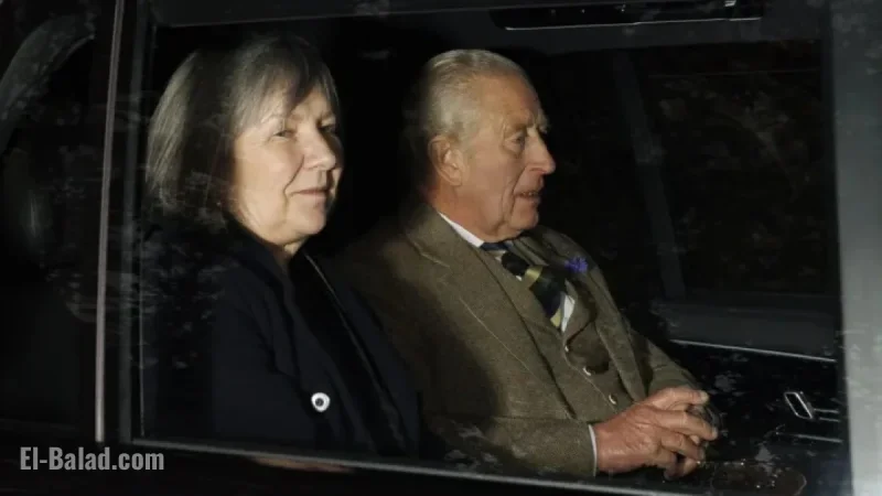 King Charles Makes First Appearance Since Prince Andrew Relinquished Titles