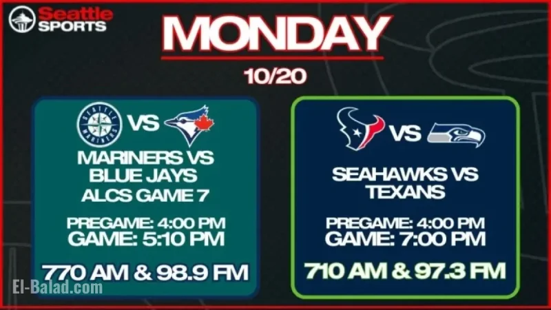 Listen to Mariners ALCS Game 7 and Seahawks vs. Texans on Seattle Sports App