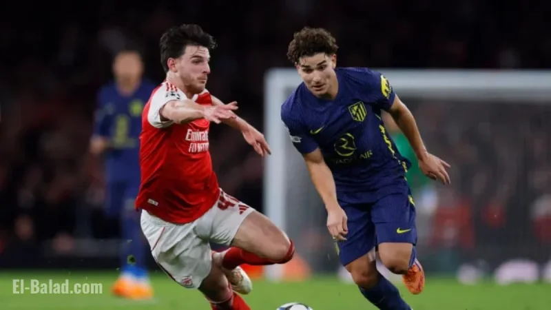 Live Champions League Clash: Arsenal vs Atlético Madrid Today