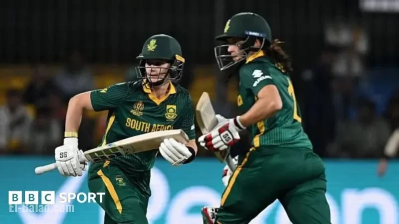 Live Score: South Africa vs Pakistan in 2025 Women’s Cricket World Cup