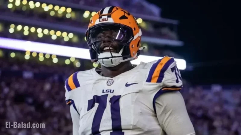 LSU’s Top Offensive Lineman Injured Against Vanderbilt: Latest Update