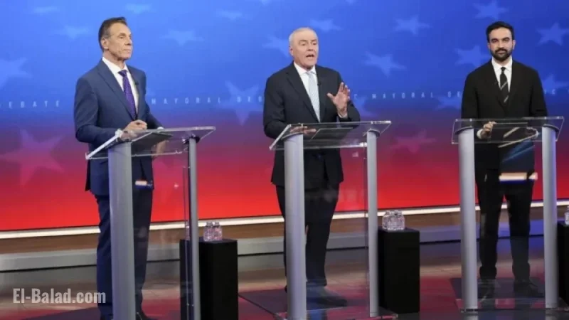 Mamdani and Cuomo Clash in NYC Debate; Sliwa Targets Both Candidates