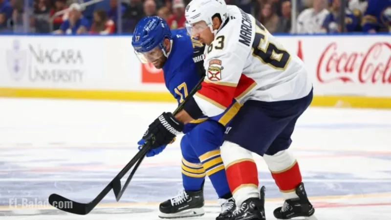 Marchand Vandalizes Dahlin’s Helmet in Panthers-Sabres Clash