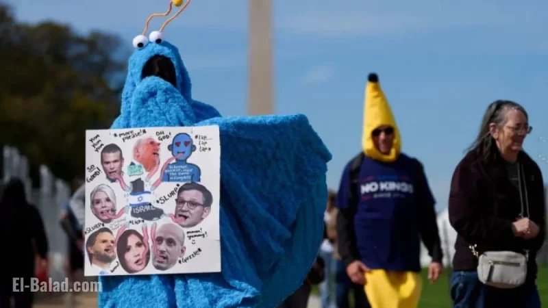 Mass Protests Erupt Nationwide Against Trump by ‘No Kings’ Movement