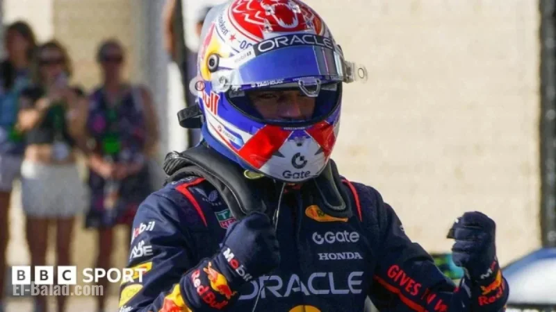 Max Verstappen Secures Austin Pole at US Grand Prix; Norris Second
