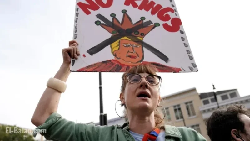 Millions Rally Across US in Anti-Trump ‘No Kings’ Protests