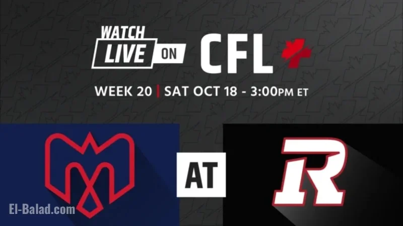 Montreal Alouettes Face Ottawa REDBLACKS in Week 20 Clash