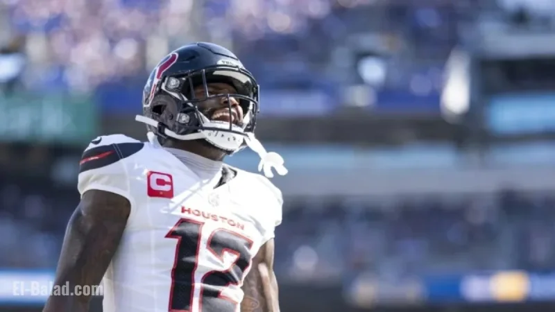 Nico Collins Undergoes Concussion Assessment in Locker Room