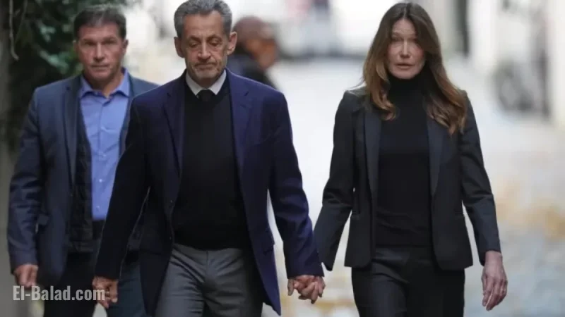 Nicolas Sarkozy Leaves Home for Santé Prison