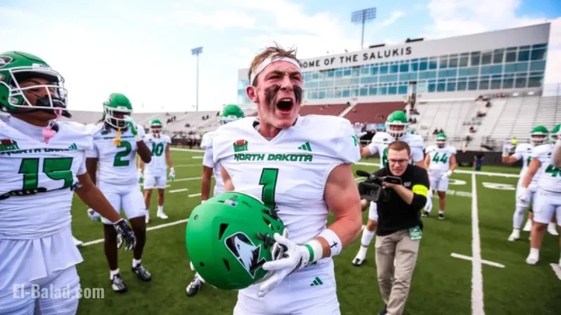 No. 9 UND Faces No. 12 Southern Illinois in Noon Showdown