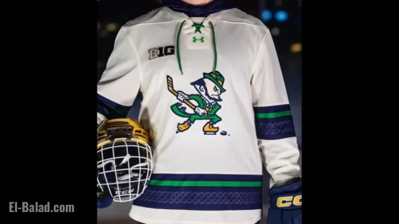 Notre Dame Hockey Debuts New Alternate Jersey