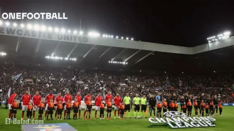 OPTA Updates Newcastle’s Champions League Odds Following Benfica Victory