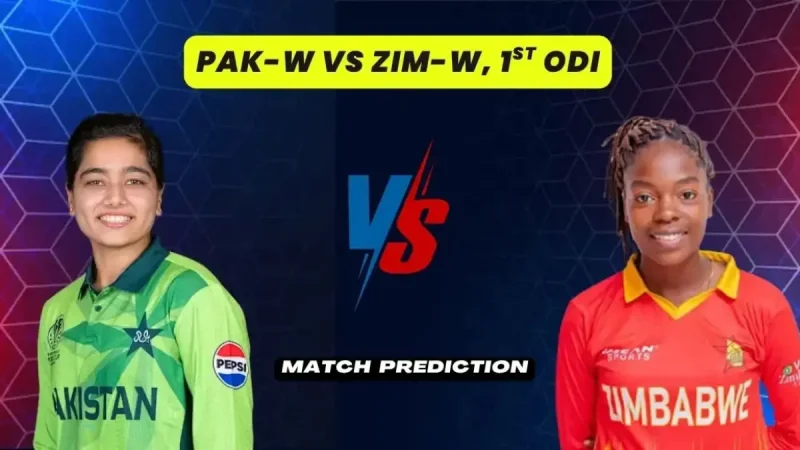 Pakistan Women Vs Zimbabwe Women Opens 1st ODI in Karachi