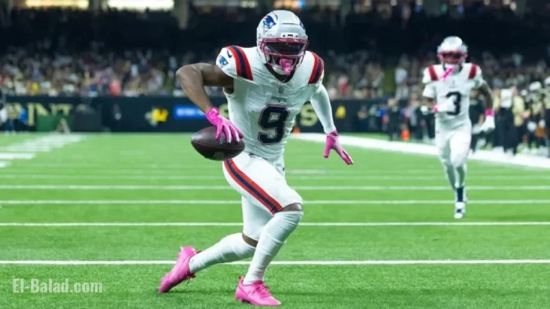 Patriots WR Kayshon Boutte Rises as NFL’s Top Efficient Deep Threat