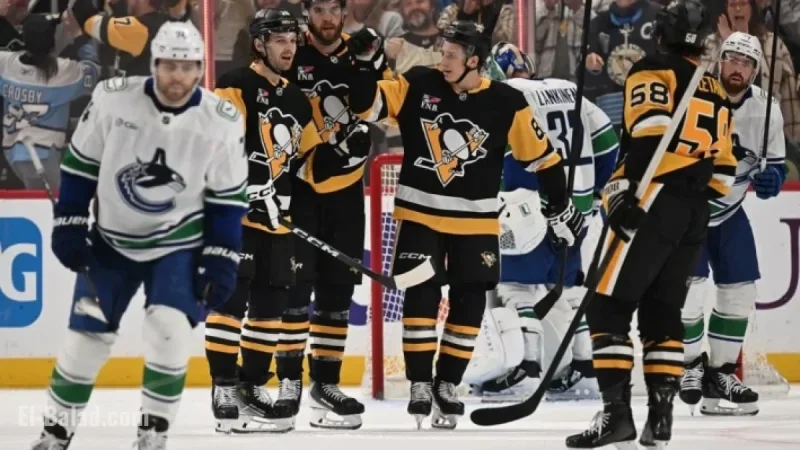 Penguins Triumph Over Canucks in Dominant Victory