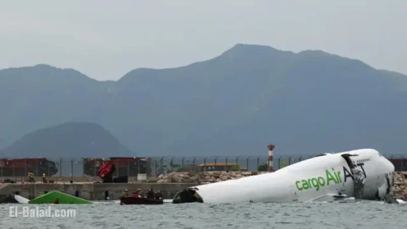 Plane crash at Hong Kong Airport: Emirates SkyCargo flight EK9788 plunges into sea; two dead, runway closed