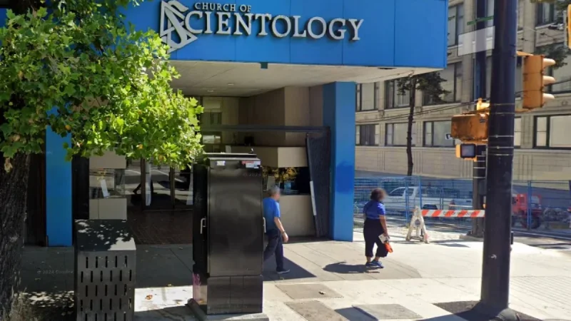 Police arrest teen after crowd gathers at Vancouver News Church of Scientology