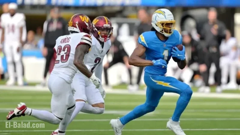 Quentin Johnston’s Week 7 Status vs. Colts After Injury Update