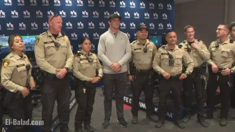 Raiders Star Partners with LVMPD to Promote Safe Driving