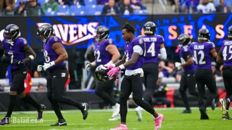 Ravens Remove Ping Pong Tables from Locker Room