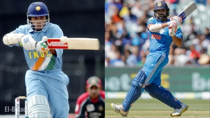 Rohit Sharma Surpasses Ganguly as India’s 3rd Highest ODI Run-Scorer