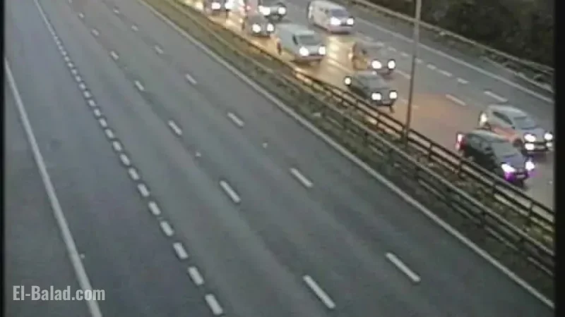 Rush-Hour Crash Halts M62 Traffic, Causing 90-Minute Delays
