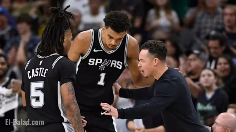 San Antonio Spurs Exercise Options for Wembanyama, Castle